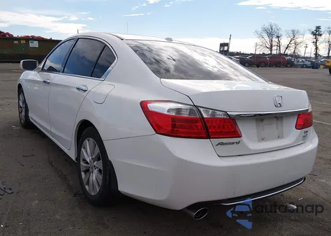 2014 Honda Accord Ex-L V-6 from USA, damaged, VIN 1HGCR3F84EA010986